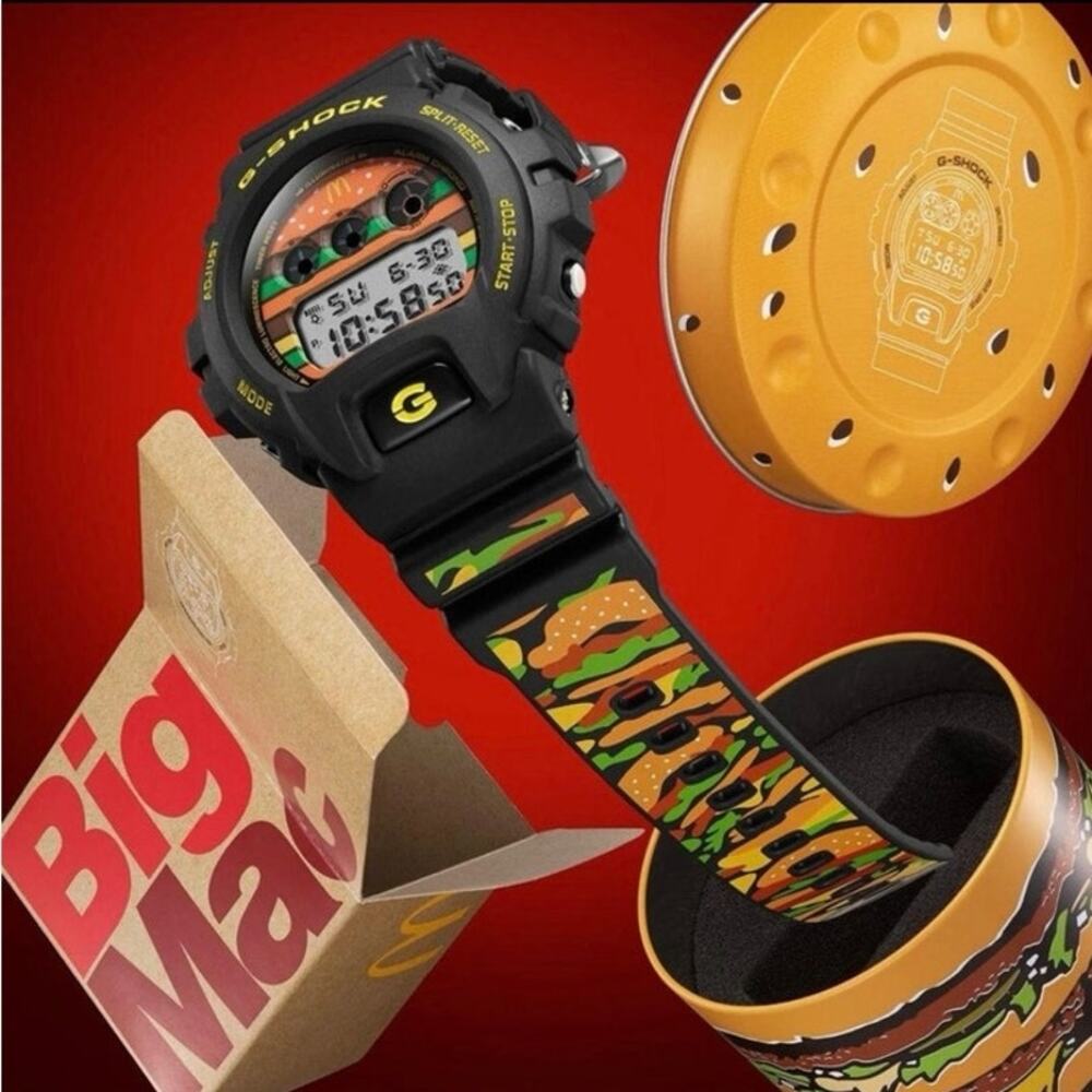 Casio G-Shock Mcdonald'S Collaboration Model Big Mac Limited from JAPAN
